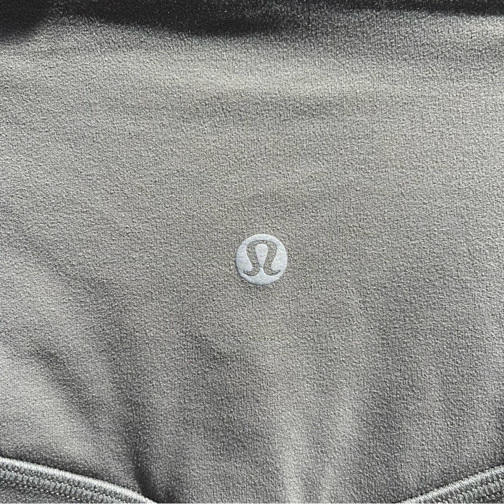 Gray/Green Lululemon Wunder Train High Rise Tight with pockets - Picture 2 of 3